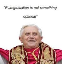 Pope on evangelisation