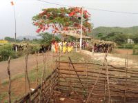 Another village group arrives