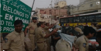Muslims groups in Hyderabad raise tension against GHMC demolition&nbsp;drive