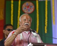 RSS Sarsanghchalak calls for the use of the word ‘Bharat’ instead of&nbsp;‘India’