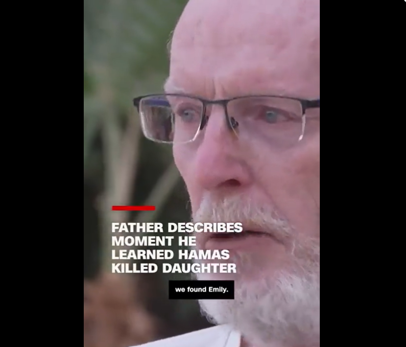 The Father of a Hamas-Victim Daughter Finds Relief in Death