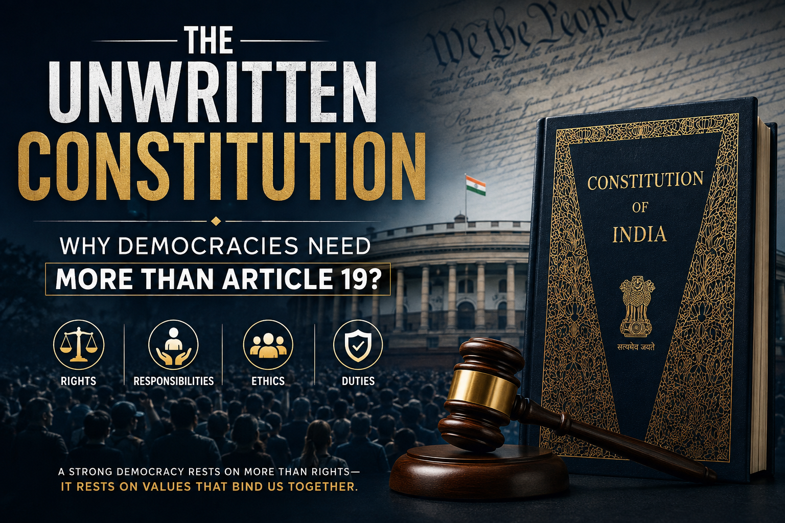 The Unwritten Constitution: Why Democracies Need More Than Article 19